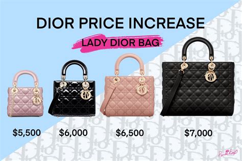 dior price increase 2023 usa|dior bag price increase.